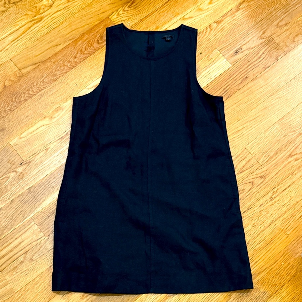 J Crew cotton Black Sleeveless Dress